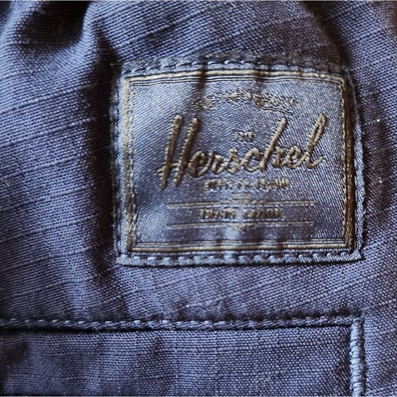 Herschel Supply‎ Co. Pants Ashland Navy Blue Ripstop Cotton Outdoor Hiking XL - Picture 9 of 16